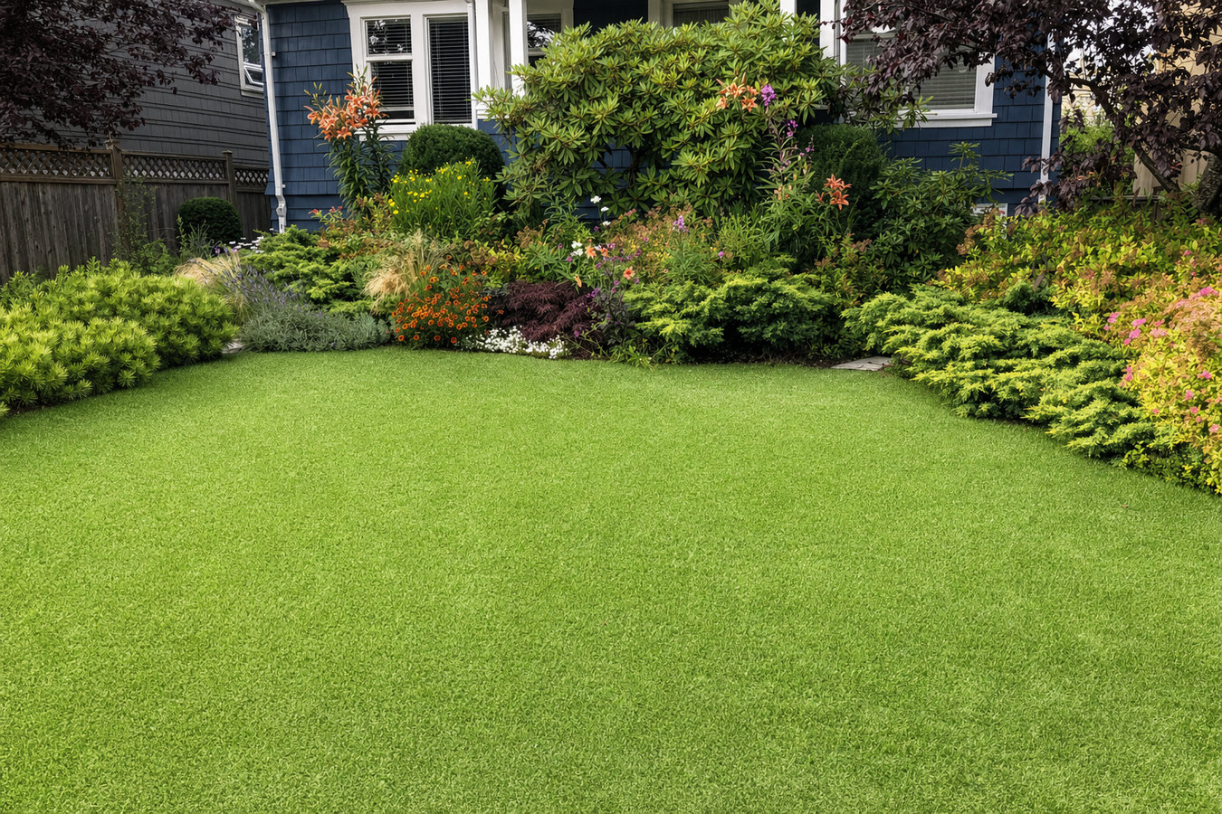 Drought-tolerant turf in Mission, TX